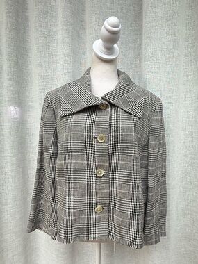 Lauren Ralph Lauren houndstooth blazer